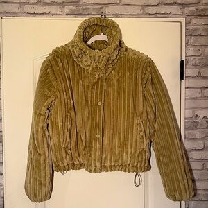 BDG Isla Funnel Neck Corduroy Jacket XS